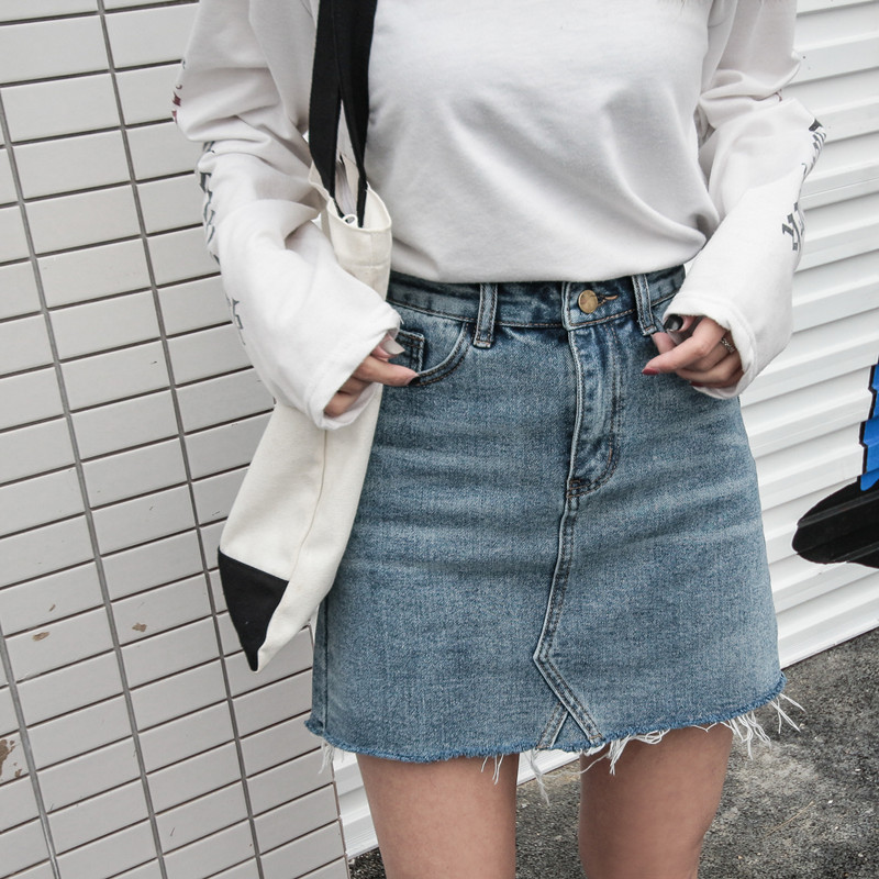 กระโปรงยีนส์สั้น Chicc Skirt สำเนา