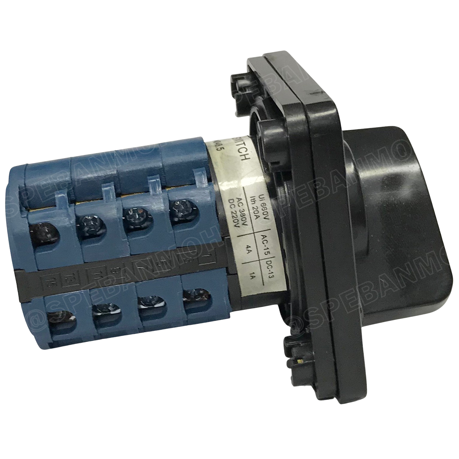 [ 1 ชิ้น ] LW26 4P 0-1-2-3-4 สวิทช์บิด 20A 32A 63A 4P 5Position 380V Cam Switch 5ตำแหน่ง สวิทช์ อุตสาหกรรม / โรงงาน Change Over Switch แคมสวิทช์ Selector Switch สวิทช์โรงงาน ซีเลคเตอร์สวิตช์ 5 ตำแหน่ง 48 x 48