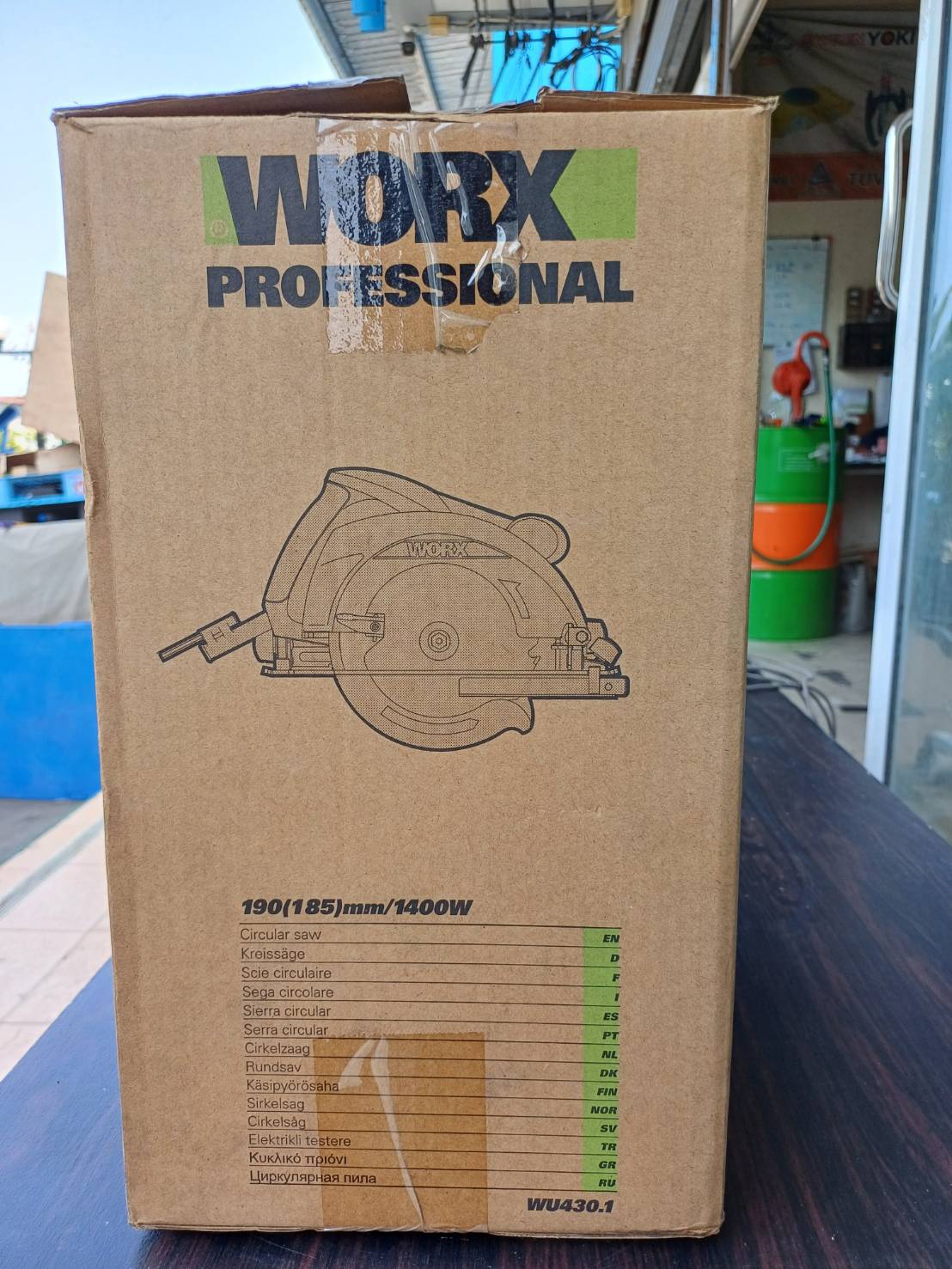 WORX เลื่อยวงเดือน 7" WU430.1