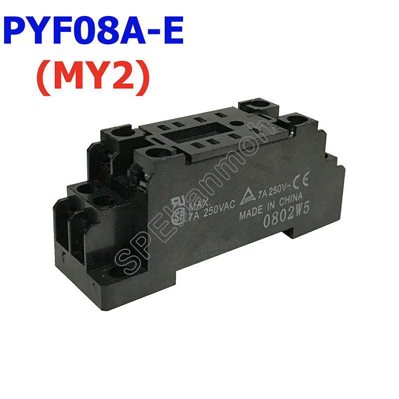PYF08A-E ฐานรีเล์ย์ PYF08A-E (PYF08A Relay Socket) High Quality MY2