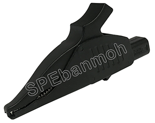ปากคีบ สีดำ (Alligator Clip) AL-263 BLK