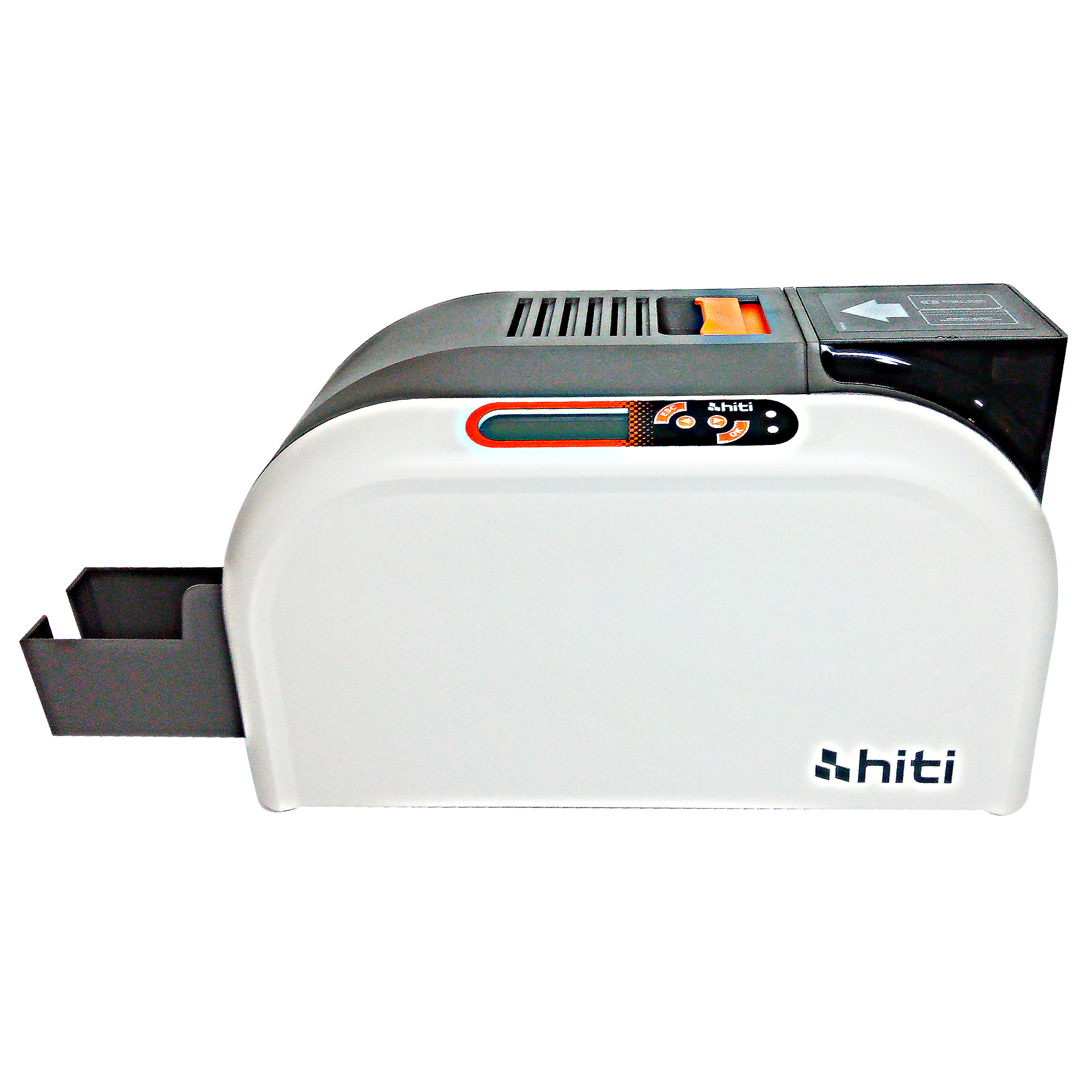 เครื่องพิมพ์บัตรพลาสติก เครื่องพิมพ์บัตรพนักงาน บัตรข้าราชการ บัตรประจำตัว บัตรนักเรียน Card printer direct to card HiTi CS-200E