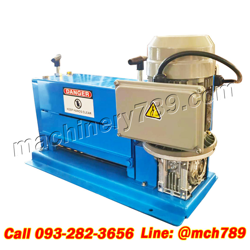 เครื่องปอกสายไฟแบบตั้งโต๊ะ รุ่น1.5 220V/0.37KW (รูปอกสายไฟขนาด1.5-38 mm) เครื่องปอกทองแดง ที่ปอกสายไฟ ปลอกสายไฟ คีมปอกสายไฟ คีมปอกสาย Wire Stripper Automatic Cable Wire Stripping Machine