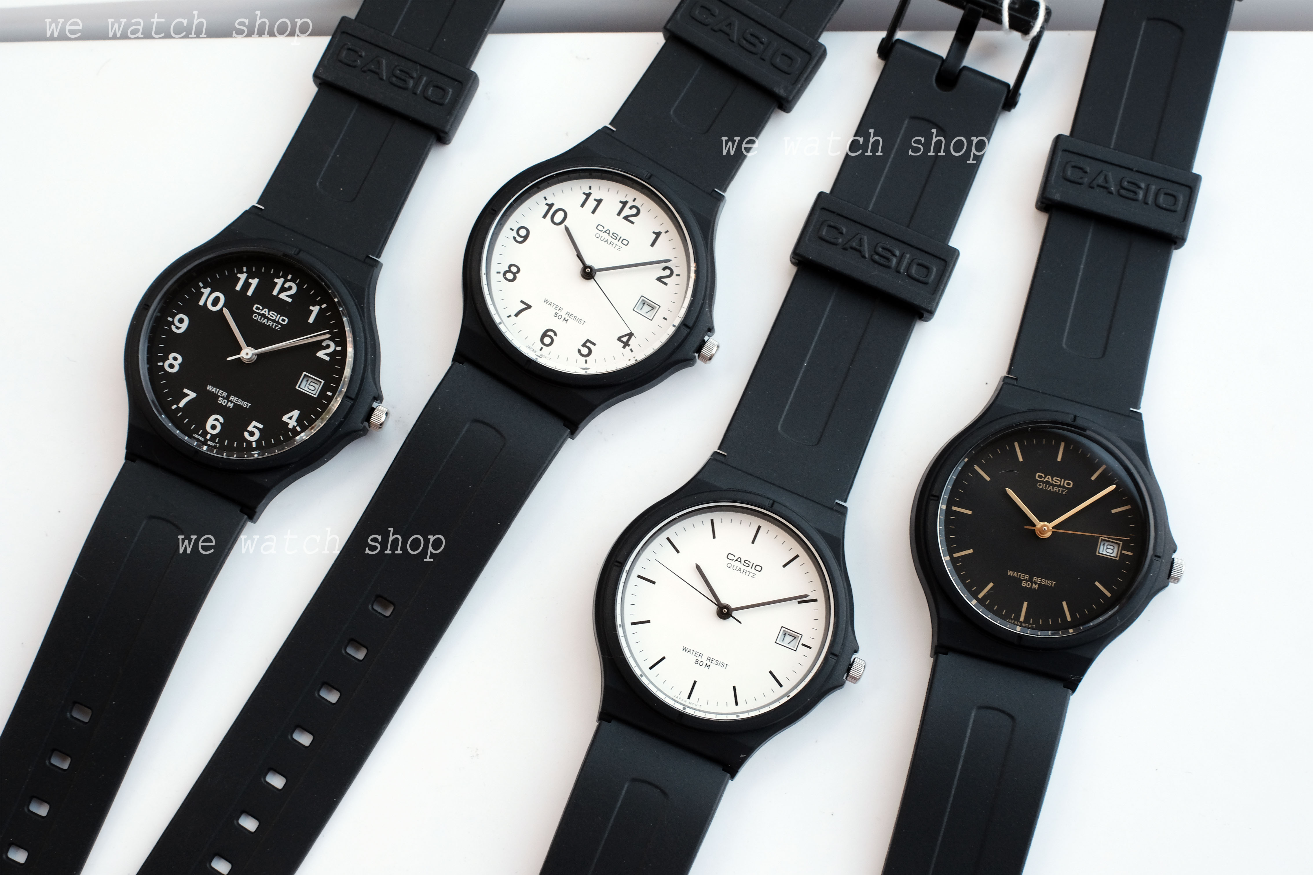 CASIO NORMAL รุ่น MW-59-7BVDF สีดำ รุ่นมีวันที่ สินค้าของเเท้