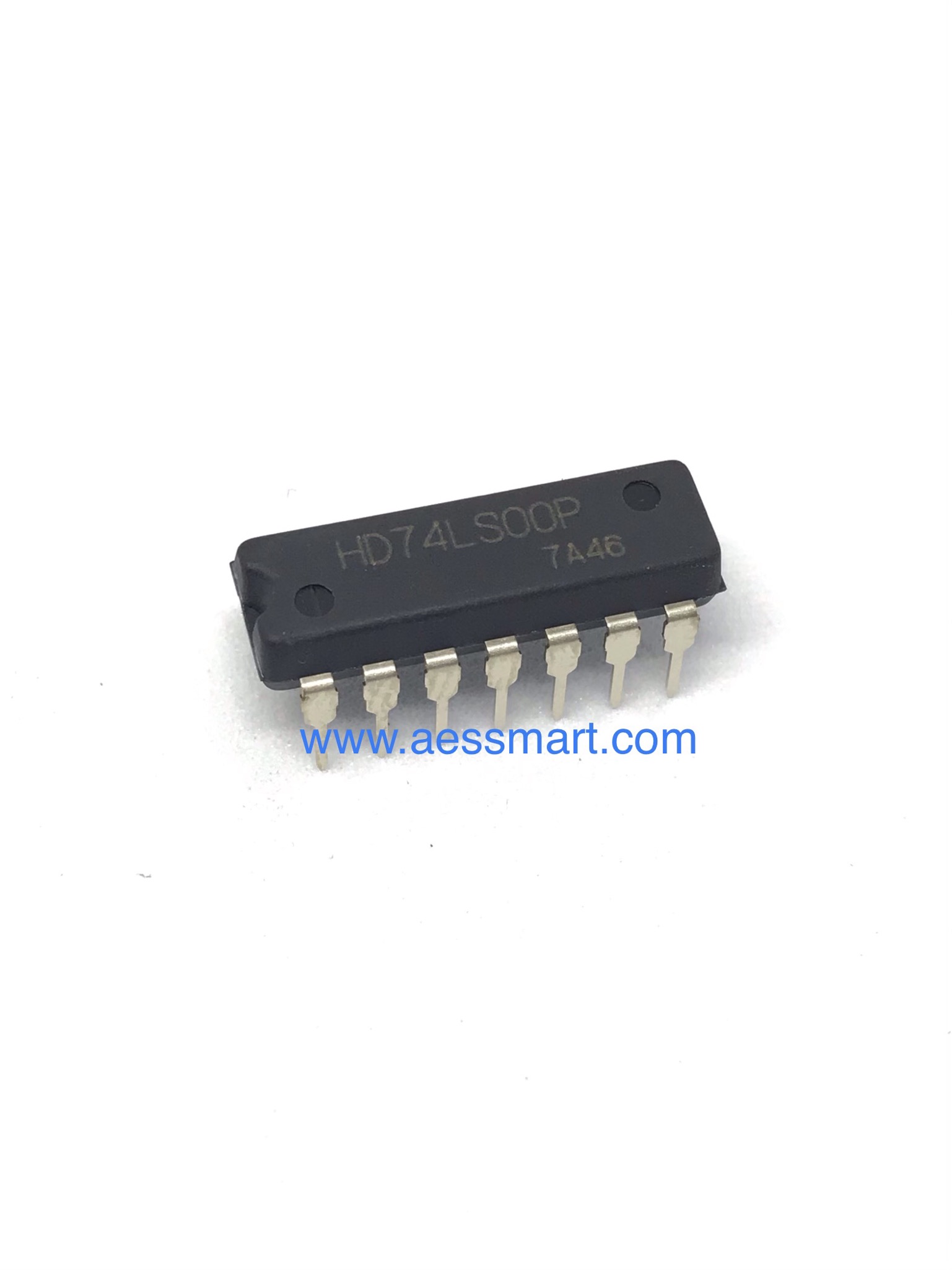 7400 (LS): Nand gate, Quad 2 input