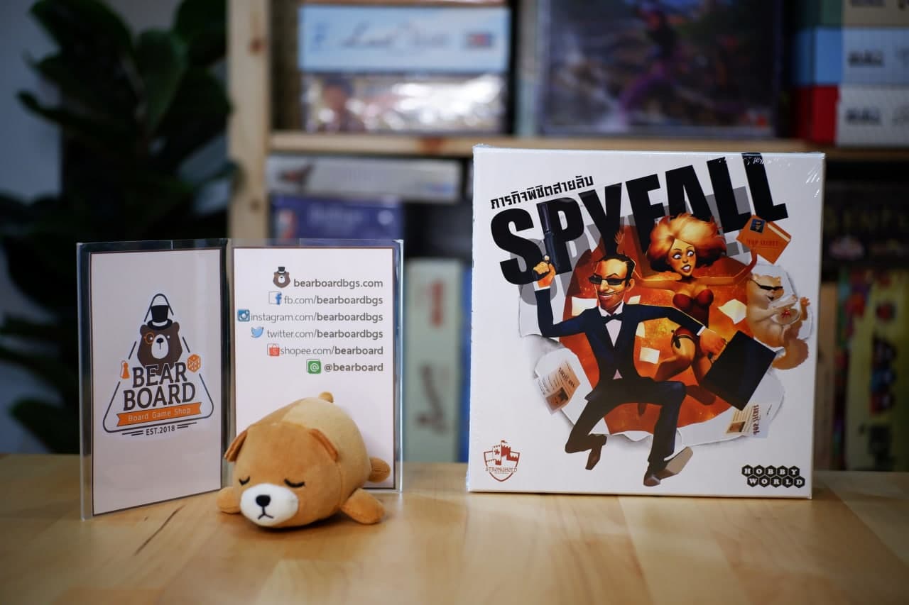 Spyfall ภารกิจพิชิตสายลับ (TH/EN) บอร์ดเกม ของแท้