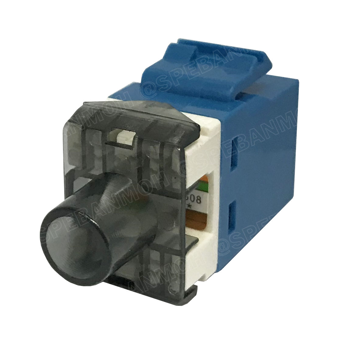 [ 1 ชิ้น ] GL-384 Female Jack RJ45 CAT6 เต้ารับแลนตัวเมีย ช่องเสียบต่อเข้ากับสายแลน GL 384 LAN CAT5eCAT6 Female Jack RJ45 1000 Mbps รุ่น GLink GL384ช่องเสียบต่อเข้ากับสายแลน LAN CAT5e/CAT6 Female Jack RJ45 1000 Mbps