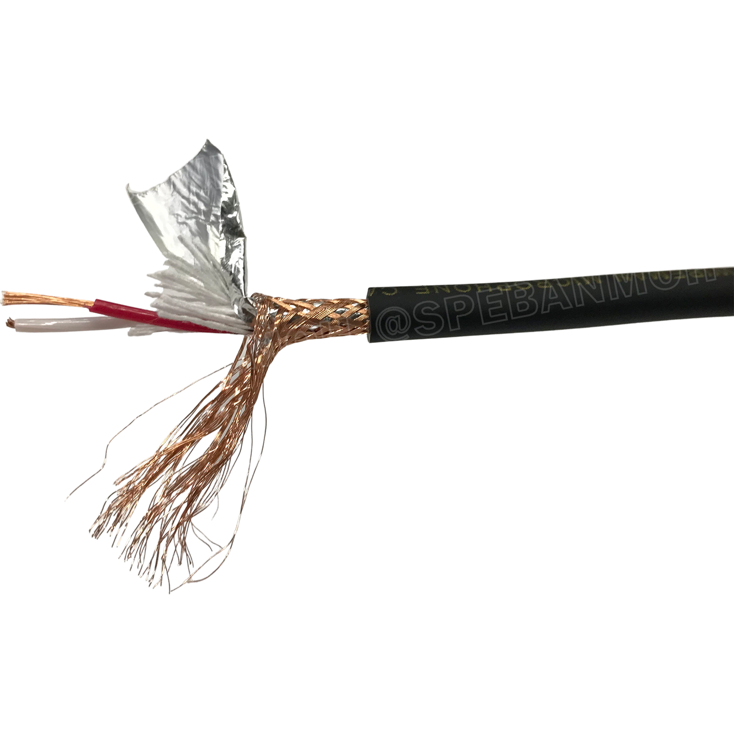 [ 3เมตร ] PR-MIC300 สายไมค์ Wireman Microphone cable stereo 6มม ไมค์Stereo 6 mm Ultra-low noise and high qulaity shielded ชีลรอบ กันสัญญาณรบกวน อย่างดี ทองแดงแท้ Audio Cable For Balance Connecter