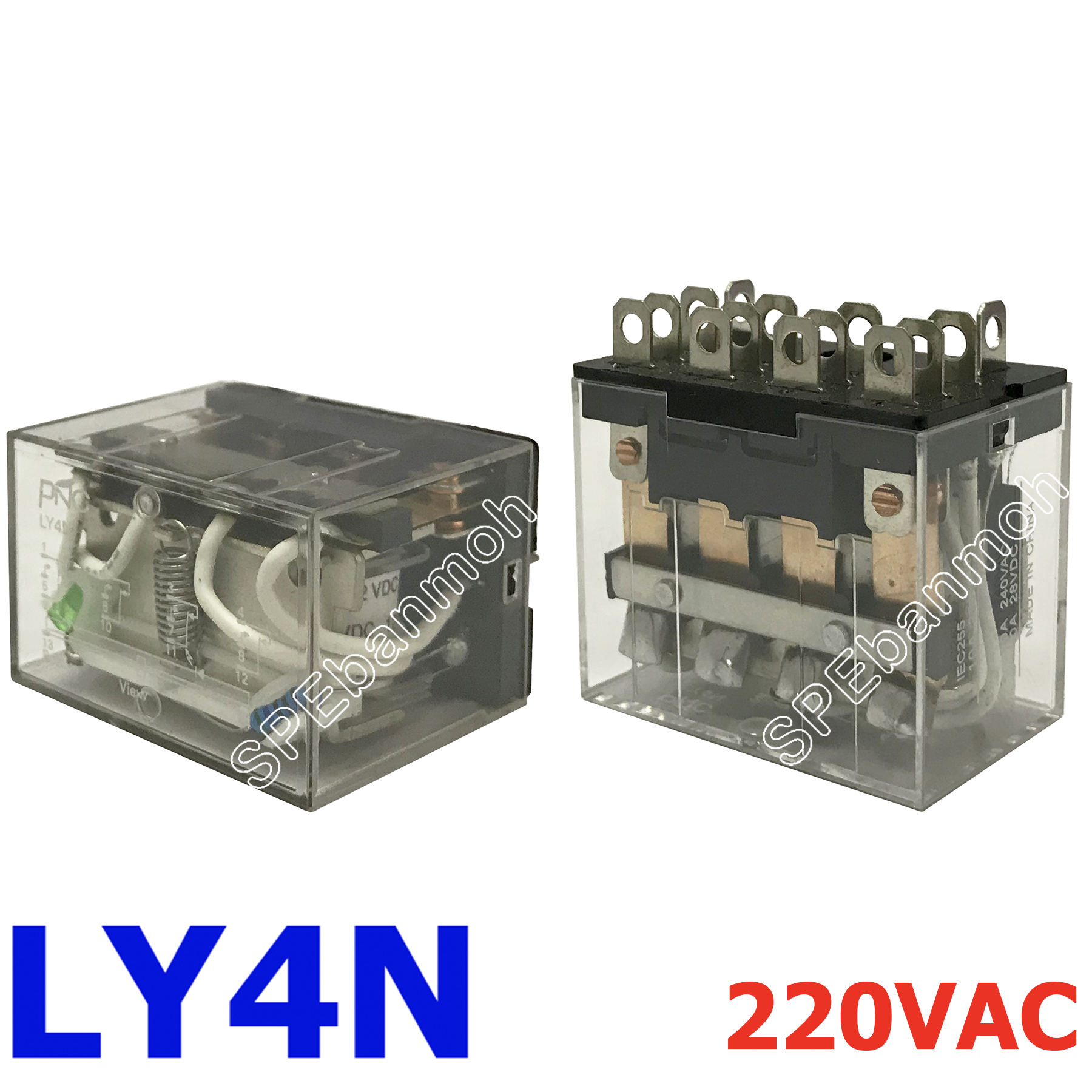 LY4N-220AC รีเลย์ LY4 (LY2 Relay) 220VAC10A 250VAC