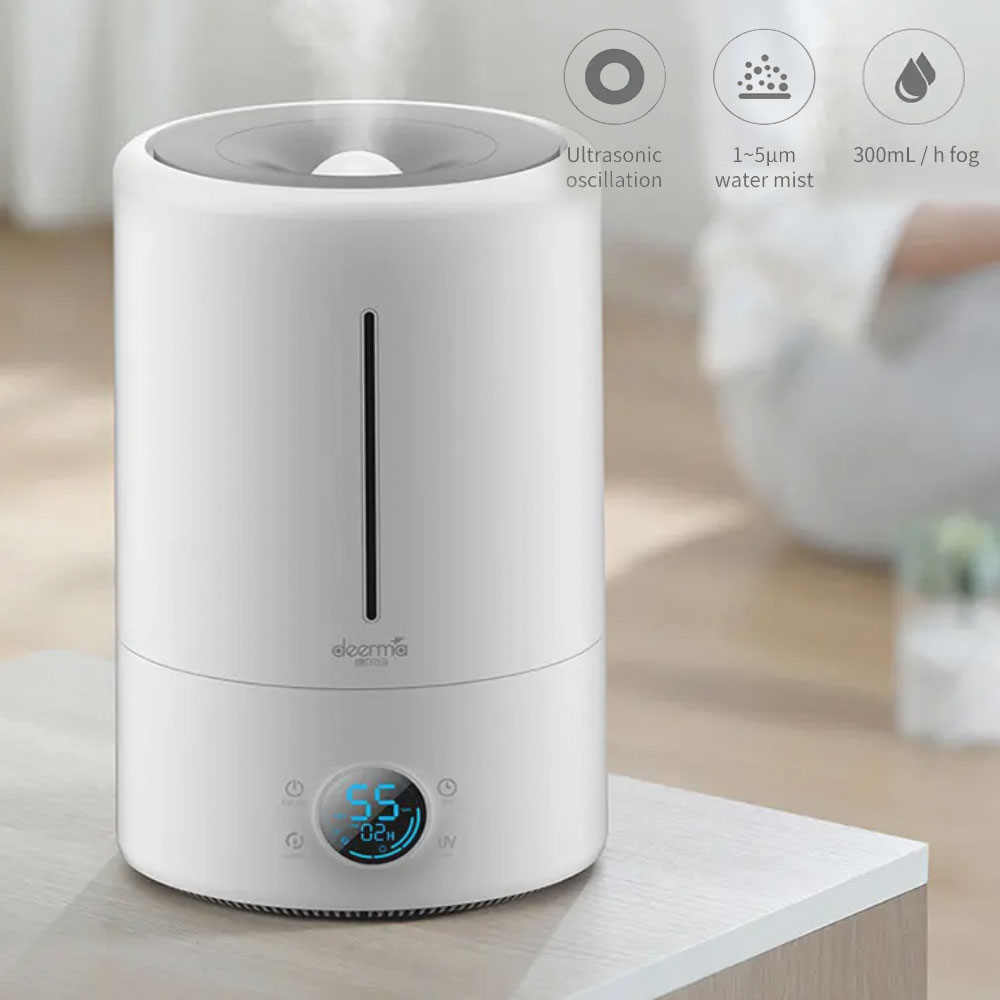 Mi Deerma Air Humidifier Ultrasonic F628S เครื่องพ่นไอน้ำอโรม่า เครื่องเพิ่มความชื้น รับประกัน 1 ปี