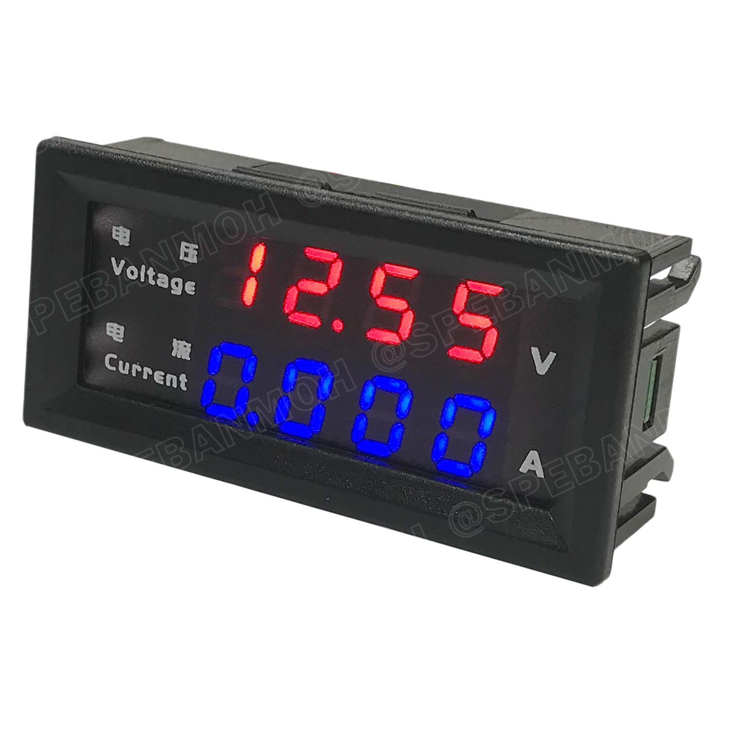 [ 1 ชิ้น ] SJ-ADC056 โวลต์มิเตอร์ แอมป์มิเตอร์ 0-100V Voltmeter Ammeter 10A RED LED Panel Volt Ampe Gauge DC โวลท์มิเตอร์ ดิจิตอล 12V 24V 48V ดิจอตอลมิเตอร์ วัดแรงดัน กระแสตรง พาแนลมิเตอร์ แสดงค่าแรงดัน กระแส ติดรถยนต์ รถมอเตอร์ไซต์