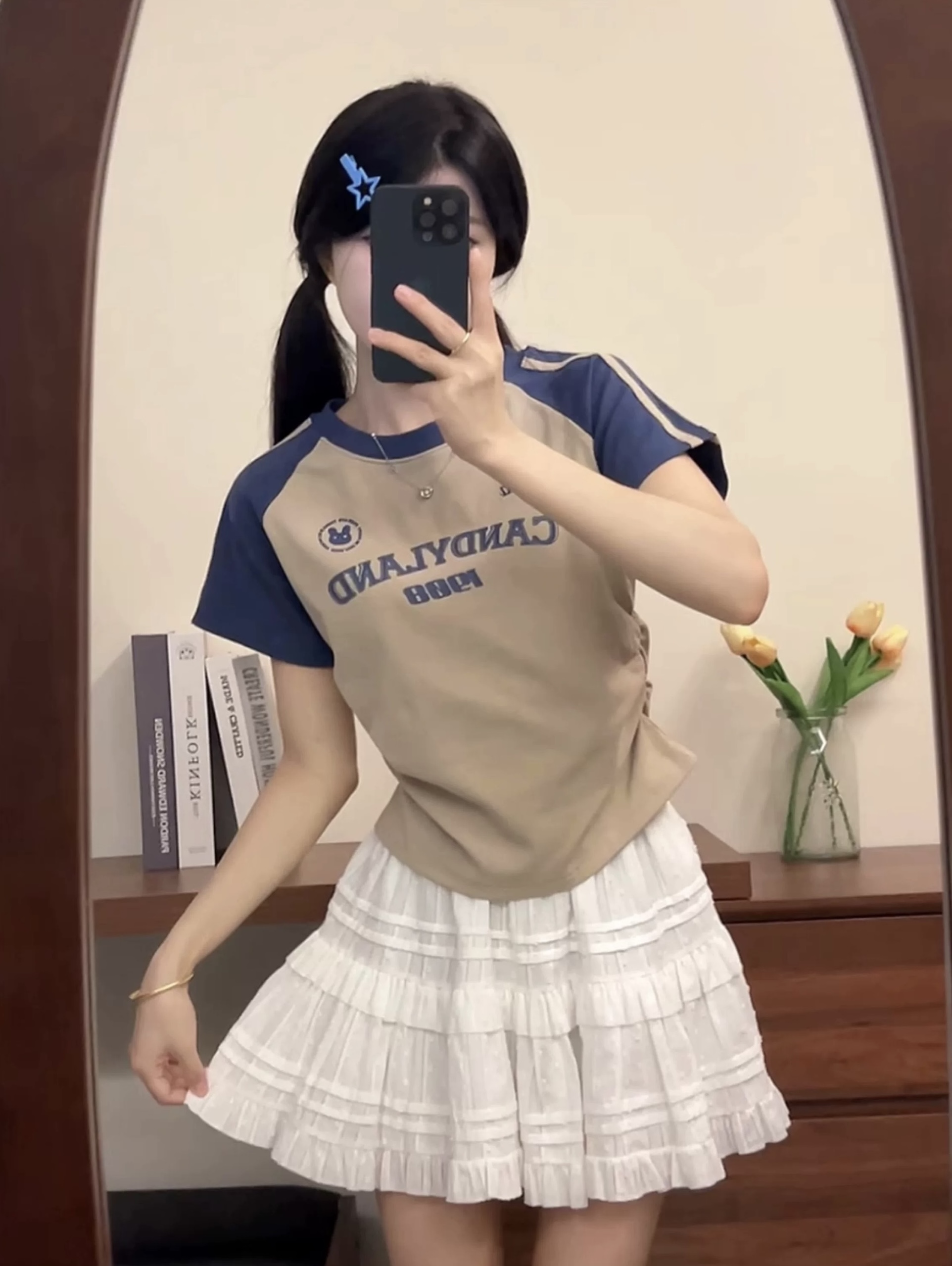 Flota street tee เสื้อยืดทูโทน