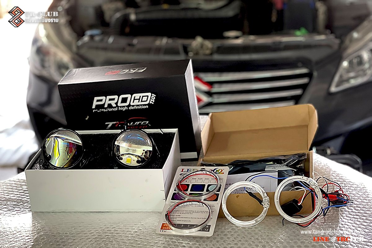 ไฟหน้าโปรเจคเตอร์ LED TS01 ( BI BEAM LED )