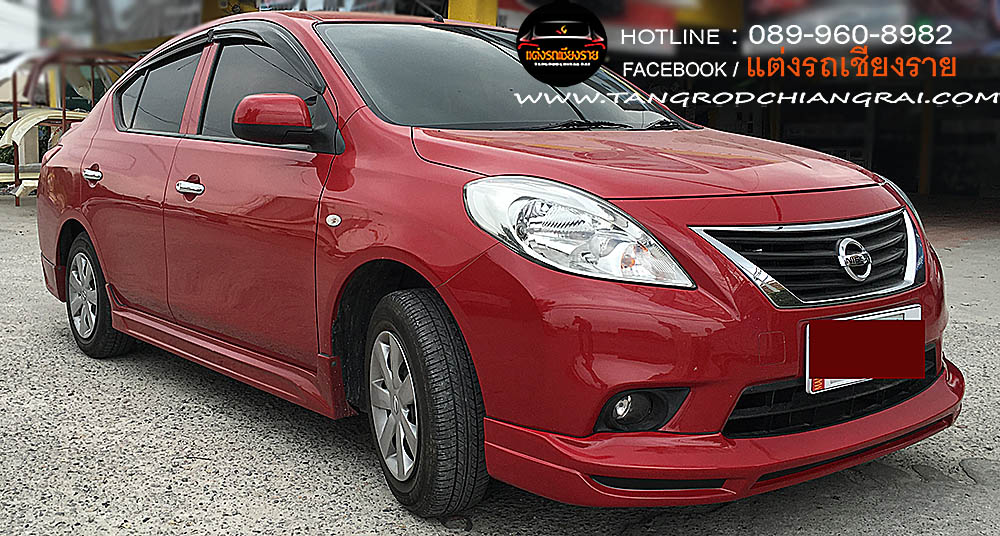 ชุดแต่งรอบคัน Sport Line ALMERA 2011