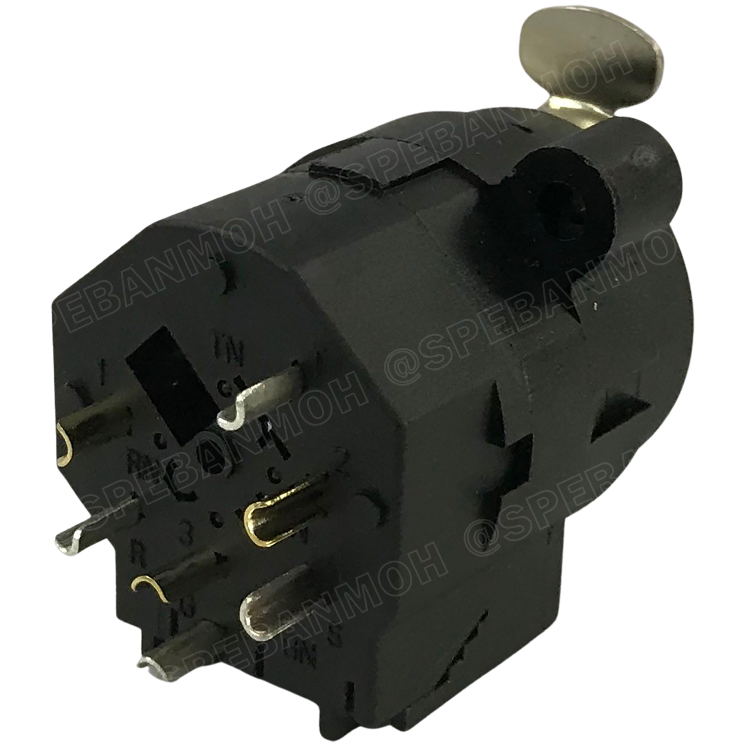 [ 1ชิ้น ] ACJC6S ปลั๊กคอมโบ แอมฟินอล Amphenol XLR 3 pole female and 1/4 Phone Jack receptacle Contact ปลั๊กคอมโบติดแท่น Socket for XLR / Phone ยี่ห้อแอมฟินอล COMBO Connector ปลั๊กไมค์ / แคนน่อน