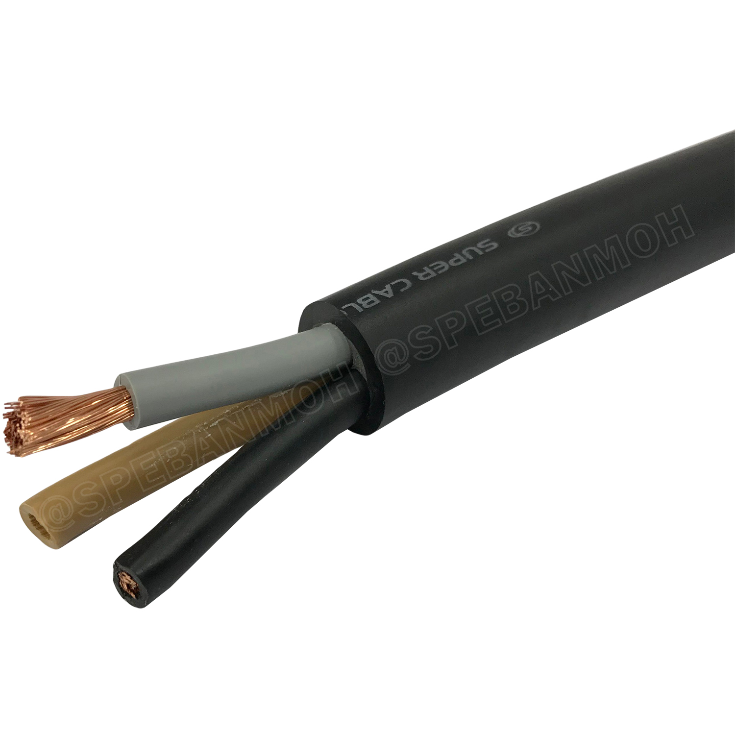 VCT-3C-100SQ 新品 10m 100 เมตร ] VCT 3X10.0 สายคอนโทรลเมน สายอ่อน 3Cx10 mm2