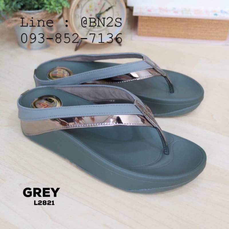รองเท้าเพื่อสุขภาพ หูหนีบ แถบเลื่อม มาใหม่ 36-40
