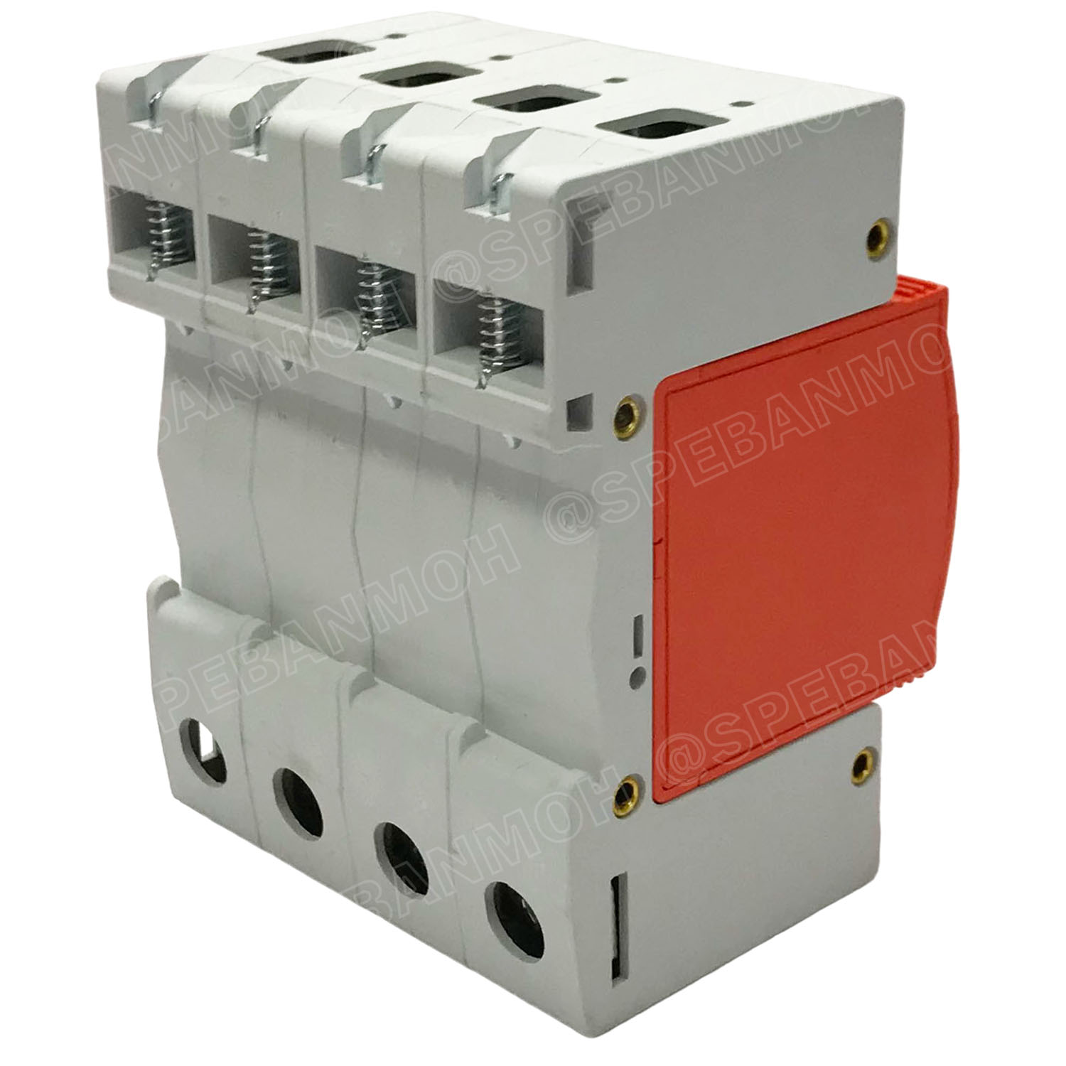 [ 1ชิ้น ] LKX-C40-4P AC ตัวป้องกันฟ้าผ่า Surge Protection 420VAC 3P 20-40KA เสิร์จ AC 4P 3เฟส อุปกรณ์ป้องกันไฟกระชาก AC กระแสสลับ สำหรับไฟโรงงาน บ้าน 3เฟส 380V ชุดป้องกันฟ้าผ่า อุปกรณ์ป้องกันฟ้าผ่า ไฟกระชาก สำหรับไฟบ้าน Surge Protector Device