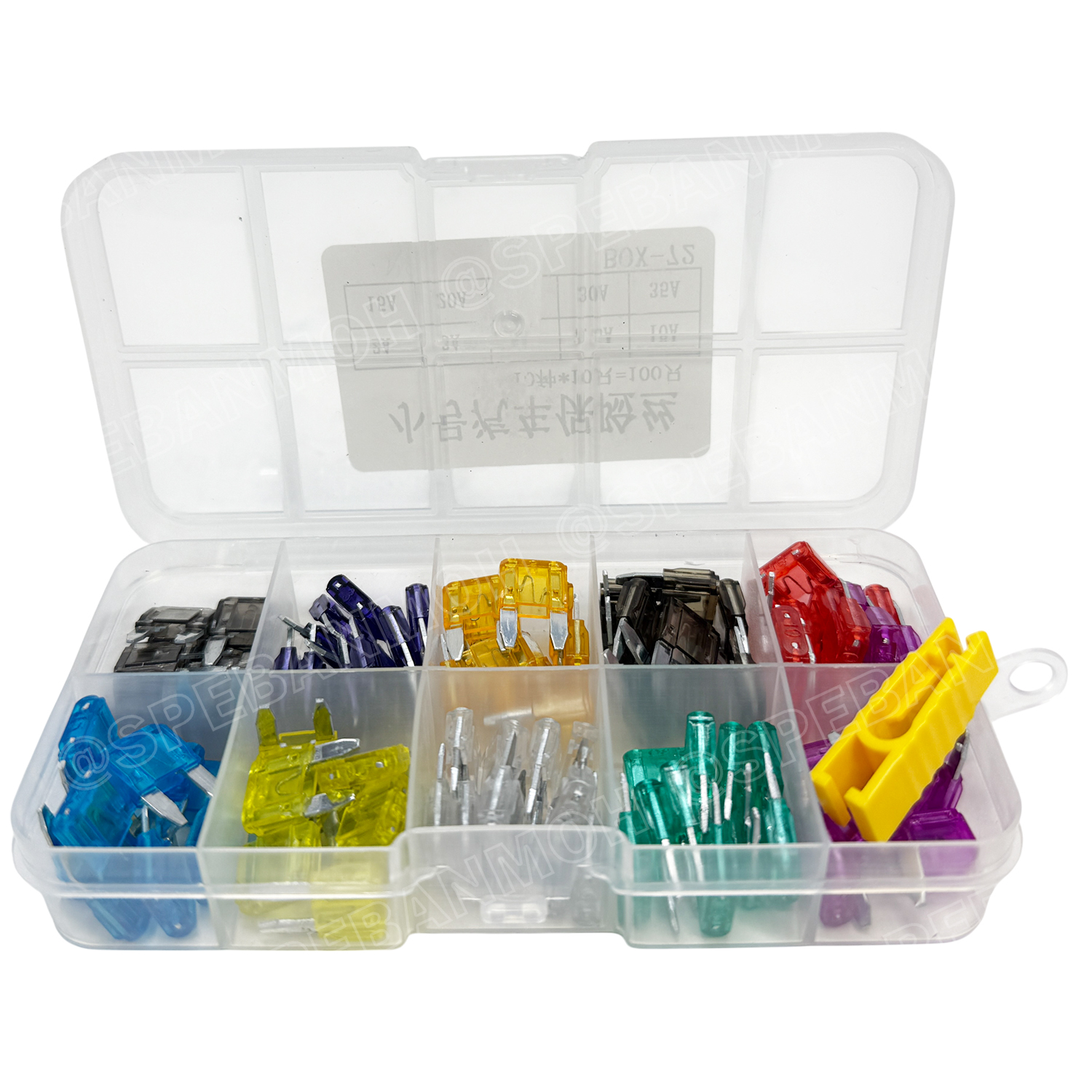 [ 1กล่อง ] MFB-100 ฟิวส์เสียบ มินิ 100pcs Mini Fuse 100ตัว ฟิวส์เสียบมินิ ขายาว ฟิวส์จิ๋ว ฟิวส์กล่อง ฟิวส์รถยนต์ ฟิวส์มอเตอร์ไซค์ ฟิวส์เสียบ MiniFuse ฟิวส์มอไซค์ ฟิวส์สี ฟิวส์ รถยนต์ Auto Fuse ฟิวส์เสียบจิ๋ว ฟิวส์กล่อง