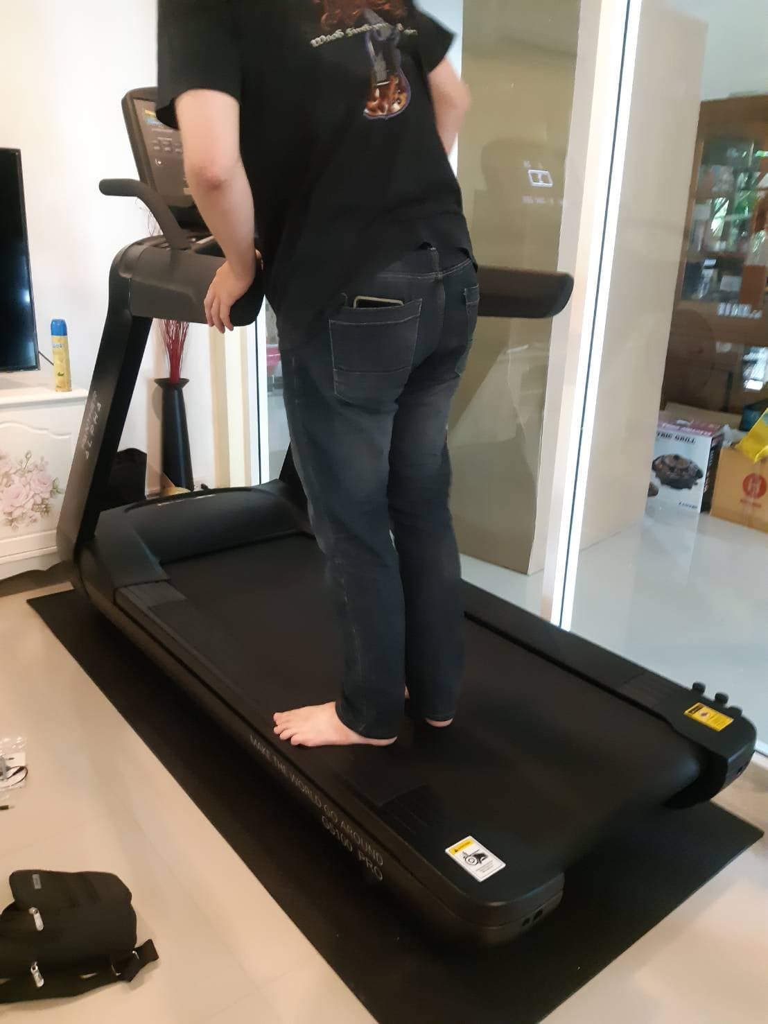 ลู่วิ่งไฟฟ้า G5100 PRO | ลู่วิ่งเชิงพาณิชย์คุณภาพสูงสำหรับฟิตเนสและใช้ในบ้านระดับพรีเมียม