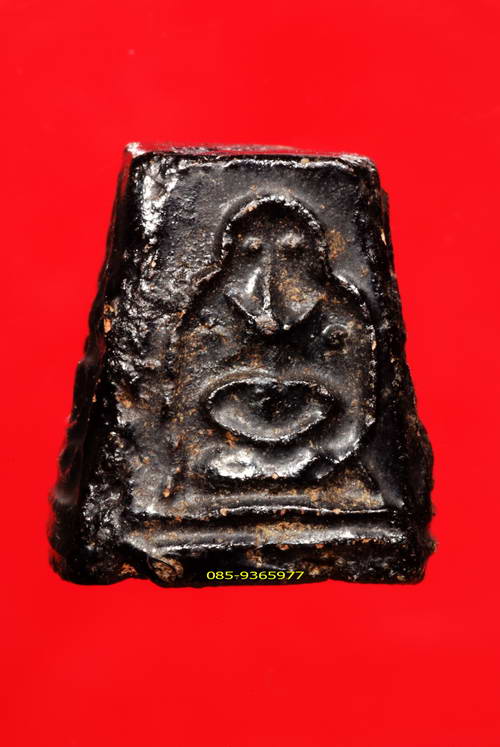 พระพุทธสี่หน้า หลวงพ่อพริ้ง วัดบางประกอก เนื้อดินผสมผงจุ่มรัก กรุงเทพ