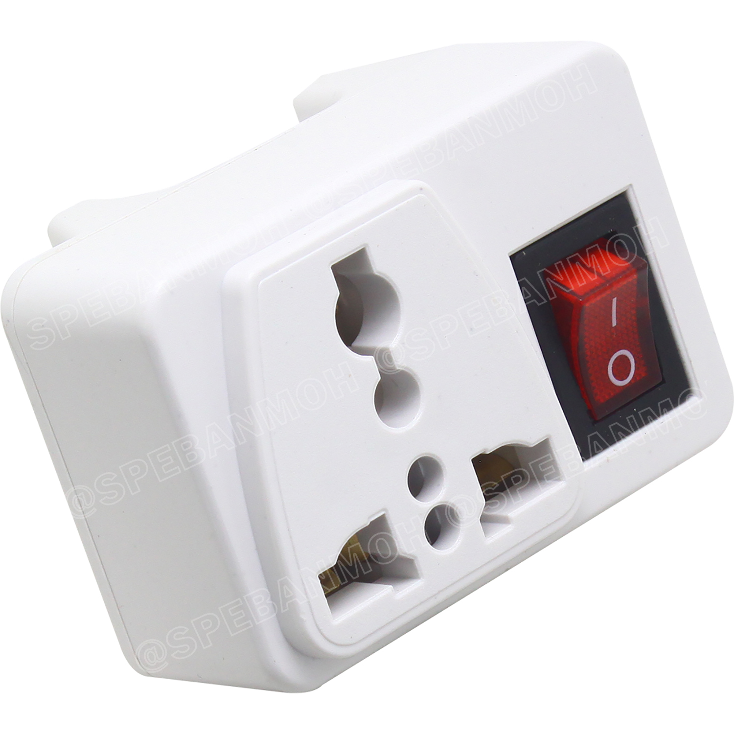 [ 1ชิ้น ] CO6S-A ปลั๊กแปลงขากลม มีสวิทช์ Toshino โตชิโน 2000W 10A 250VAC CO6S Series เต้ารับนานาชาติ Universal AC Adapter Plug ไฟบ้าน โตชิโน่ Toshino Adaptor Plug มาตรฐาน มอก หัวแปลงปลั๊ก AC โตชิโน Travel Plug ปลั๊กท่องเที่ยว 2000วัตต์