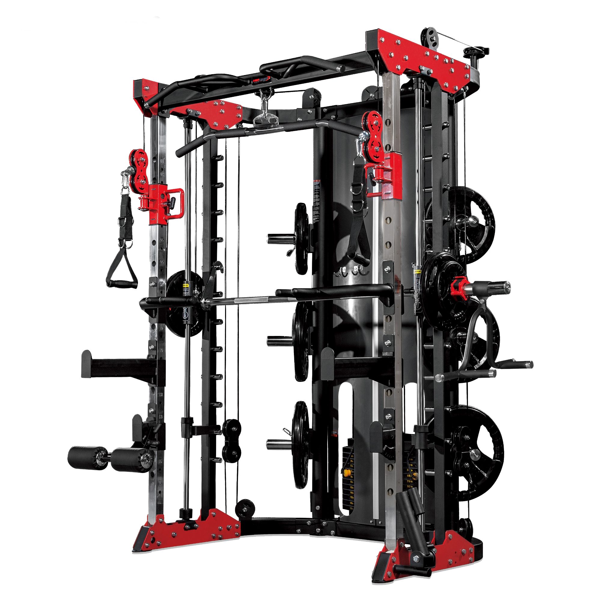 สมิทแมชชีน Smith Machine Imagg97 + ม้านั่งms-825 + แผ่นน้ำหนัก 50 kg