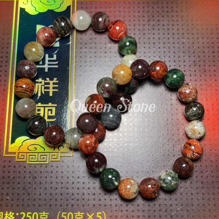 แก้วปวก 5 สี 11.5 มิล ค้าขาย เมตตา โชคลาภ แคล้วคลาด (Top Premium)