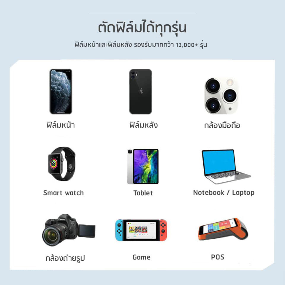 Rock Space ฟิล์มกรองแสงสีฟ้า flexible anti-blue light eye care (สามารถใช้กับมือถือได้ 13,000+ รุ่น) *** แจ้งรุ่นมือถือในแชท