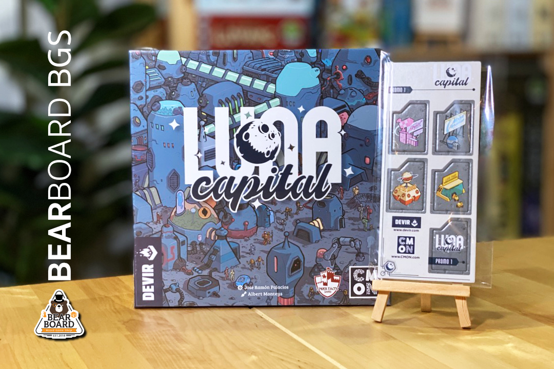 Luna Capital จันทรามหานคร บอร์ดเกม ภาษาไทย ของแท้