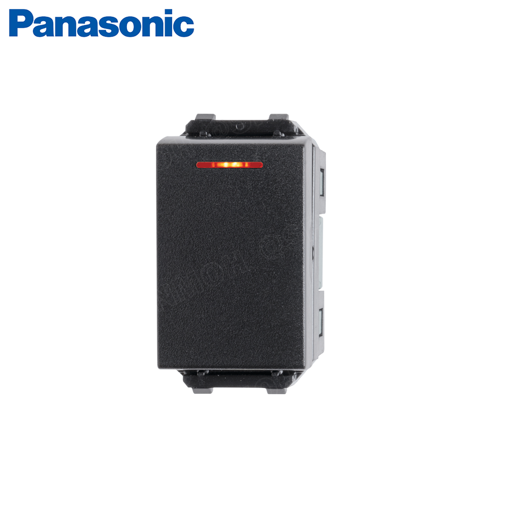 WEGN5571B INITIO PANASONIC สวิตซ์หิ่งห้อยทางเดียว (ปิดมีไฟ) <ขนาดมาตรฐาน> Illuminated Switch "B" Single Pole 16AX 250V∼