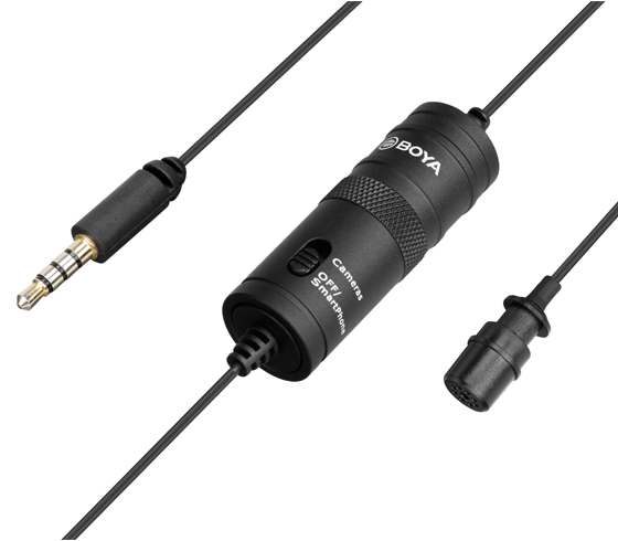 BOYA BY-M1 Omni Directional Lavalier Microphone รับประกันสินค้า 2 ปี