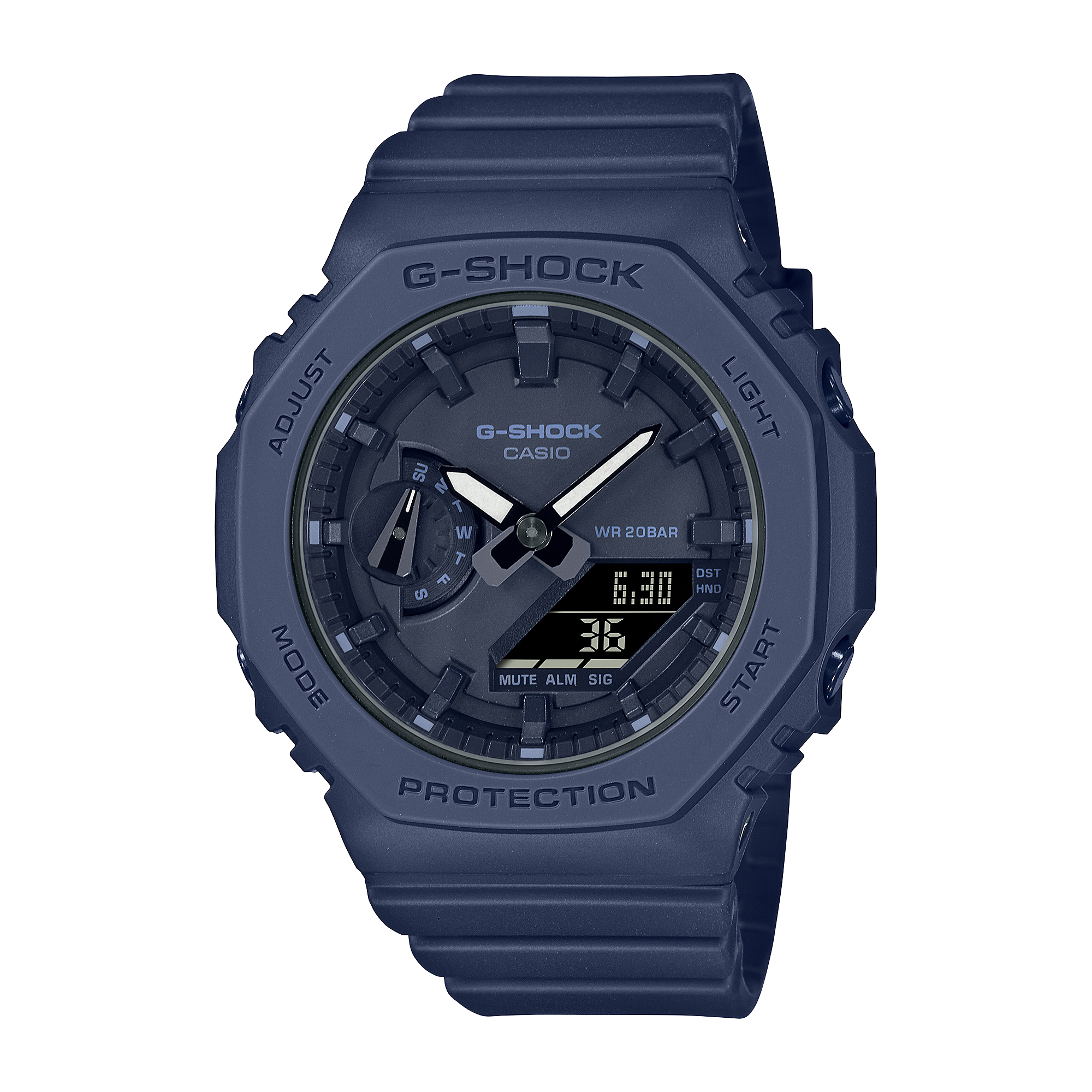 CASIO G-SHOCK Mini รุ่น GMA-S2100BA-2A1DR สีน้ำเงิน สินค้าของเเท้ รับประกันศูนย์ CMG