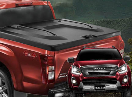 S1 180° สีดำลายหนัง 4 ประตู Isuzu All New D-max ปี 2017 มี Rack