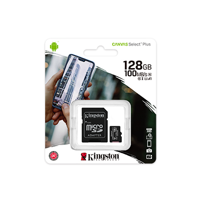 Micro SD 128 GB Kingston Canvas Select Plus (SDCS2/128GB) แท้ประกันศูนย์ไทย