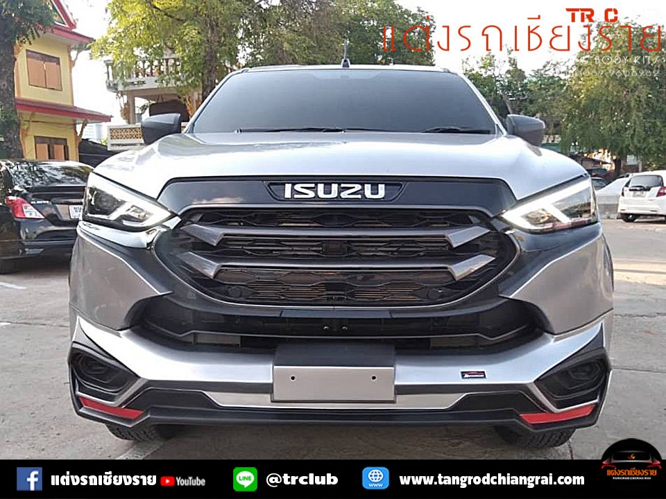 ชุดแต่งสเกิร์ตรอบคัน RIDER M V1 สำหรับ Mu-X 2021