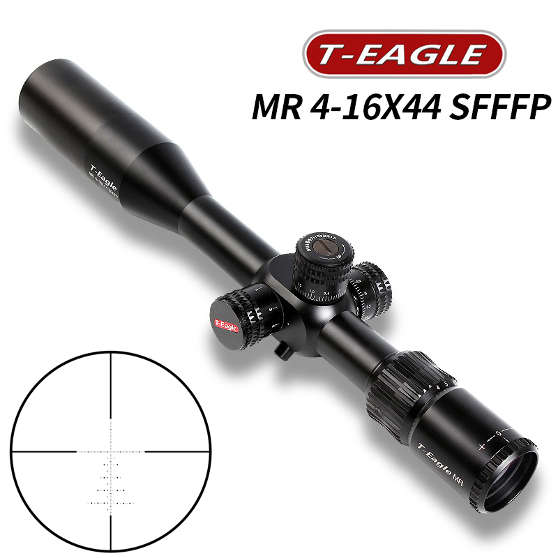 กล้องติดปืน กันน้ำ กันกระแทก T-EAGLE MR 4-16X44SF FFP SCOPE เส้นเล็งขยายตามซูม