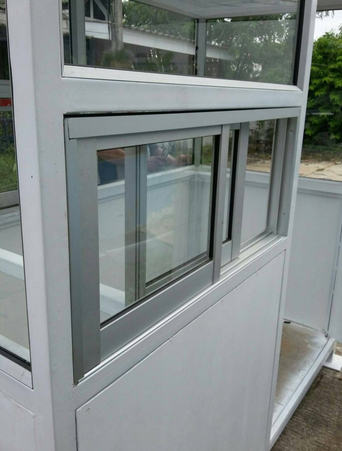 ผลิตป้อมยามสำเร็จรูป ตู้ยาม ป้อมรปภ.