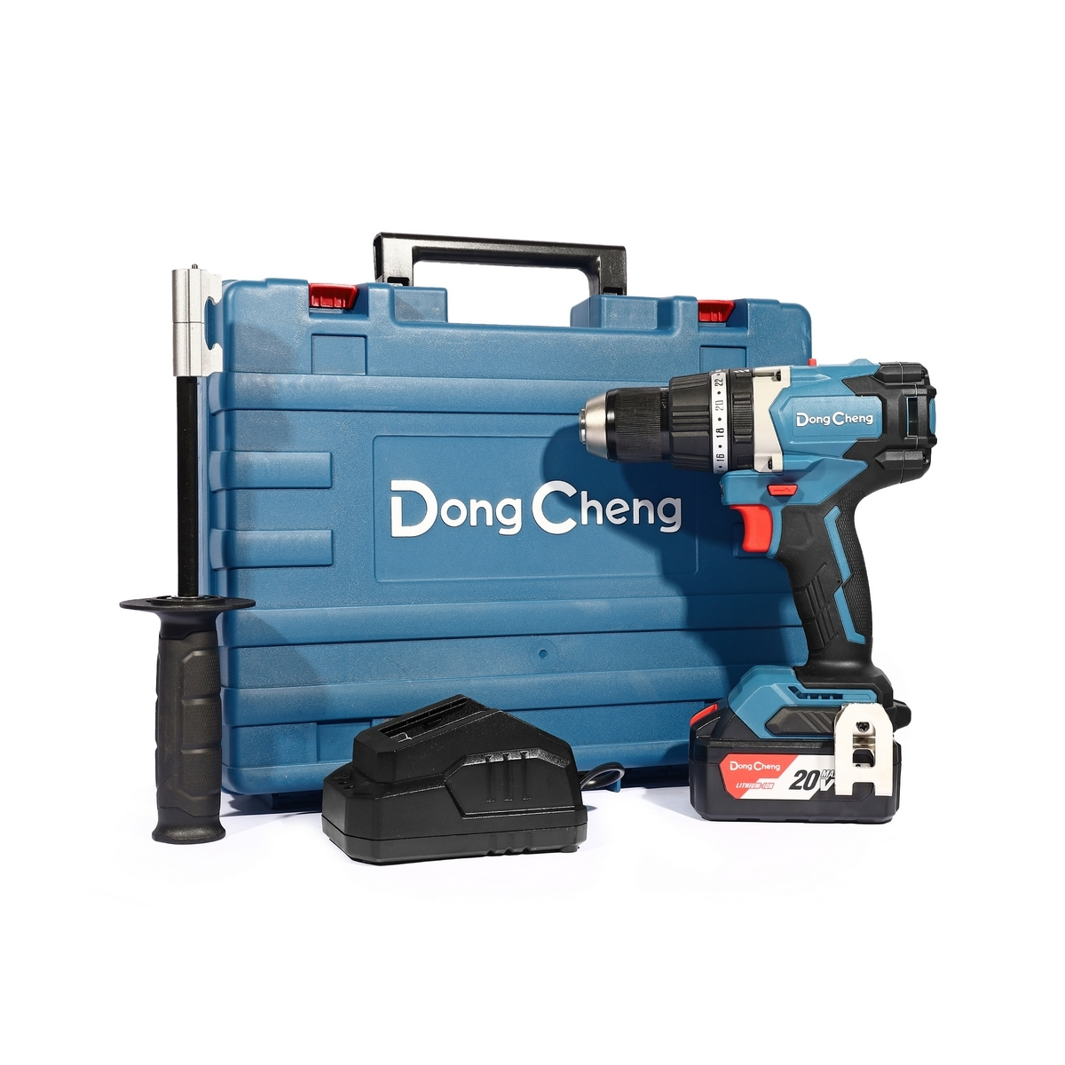 DONG CHENG DCJZ03-13 (TYPE DM) สว่านไขควงไร้สาย 20 โวลต์ 3ระบบ แรงบิด120 Nm. BL motor