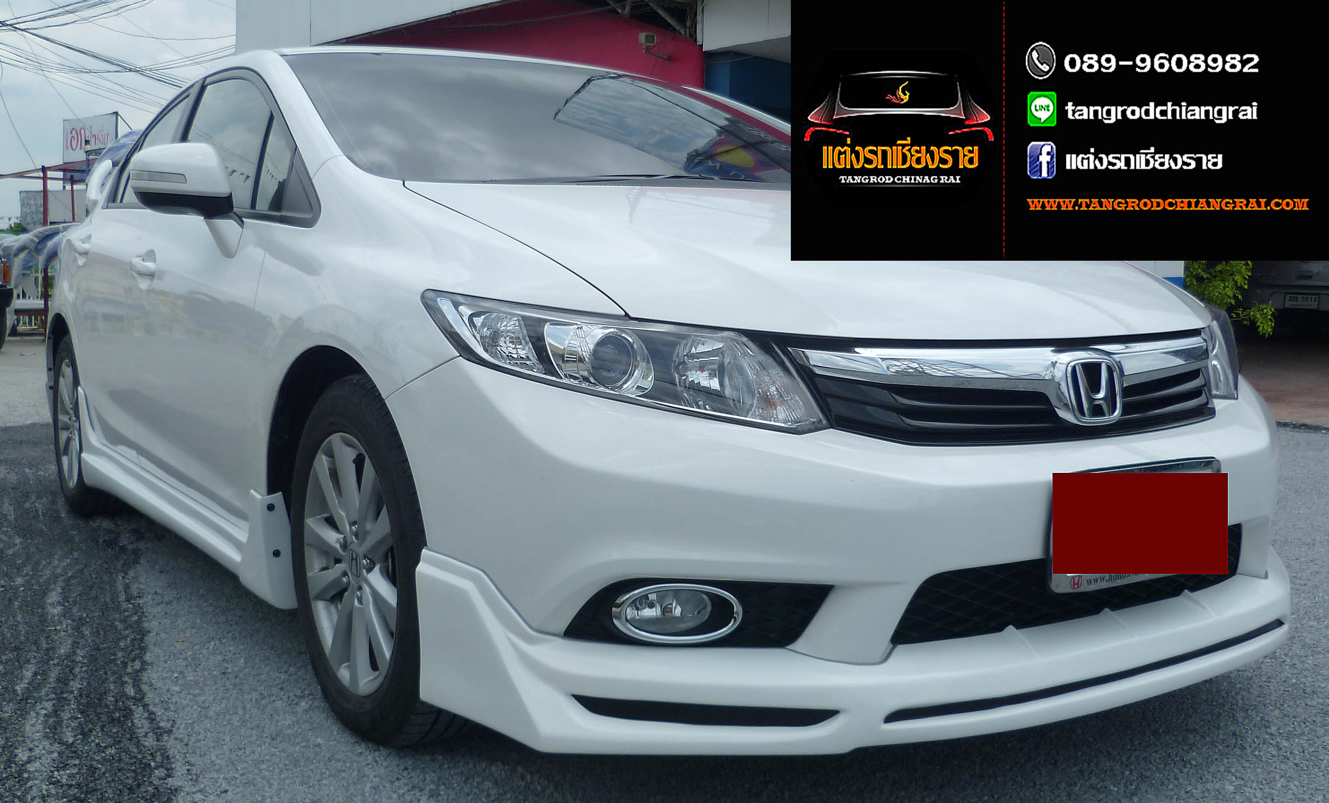 ชุดแต่ง Mugen V2 CIVIC 2012