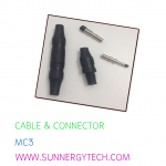 cable & connector(ตัวเชื่อมสายไฟ) แบบ MC3