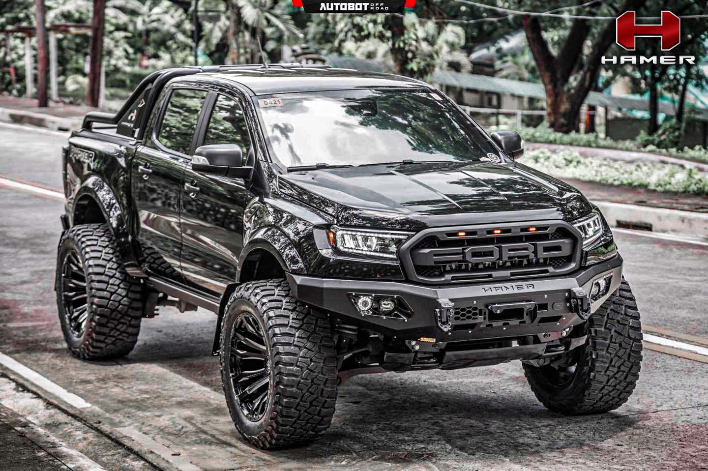 กันชนหน้า HAMER KING SERIES BULL BAR Ford Ranger 2015-2021