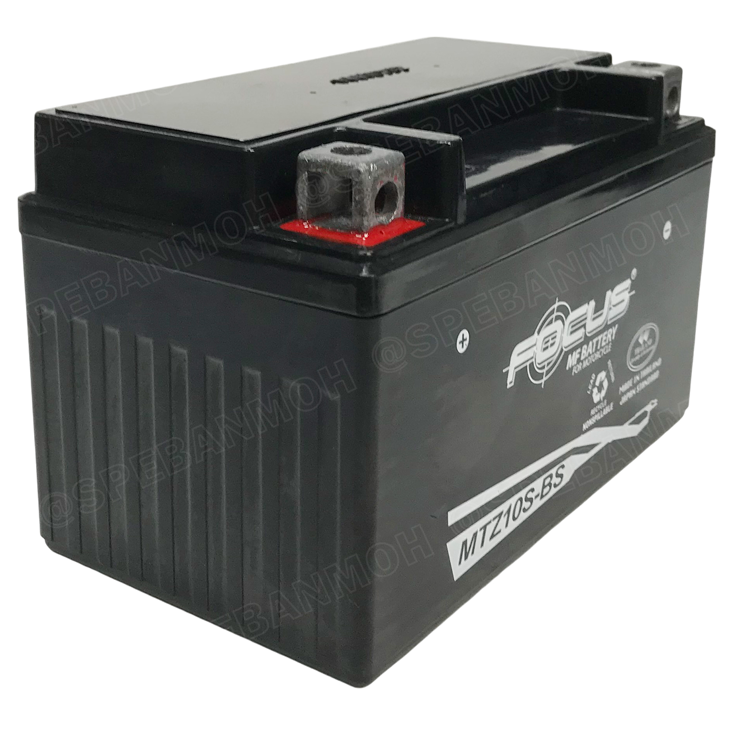 [ 1 ลูก ] MTZ10-V-BS MTZ Battery 12V 10A Focus โฟกัส แบตเตอรี่แห้ง สำหรับมอเตอร์ไซต์ 12V 10.0A แบต UPS ไฟฉุกเฉิน แบตเตอรี่มอเตอร์ไซค์ แบตมอไซต์ MF BATTERY FOR MOTORCYCLE แบตUPS Valve Regulated Lead Acid Battery แบตเตอรี่ชนิดแห้ง