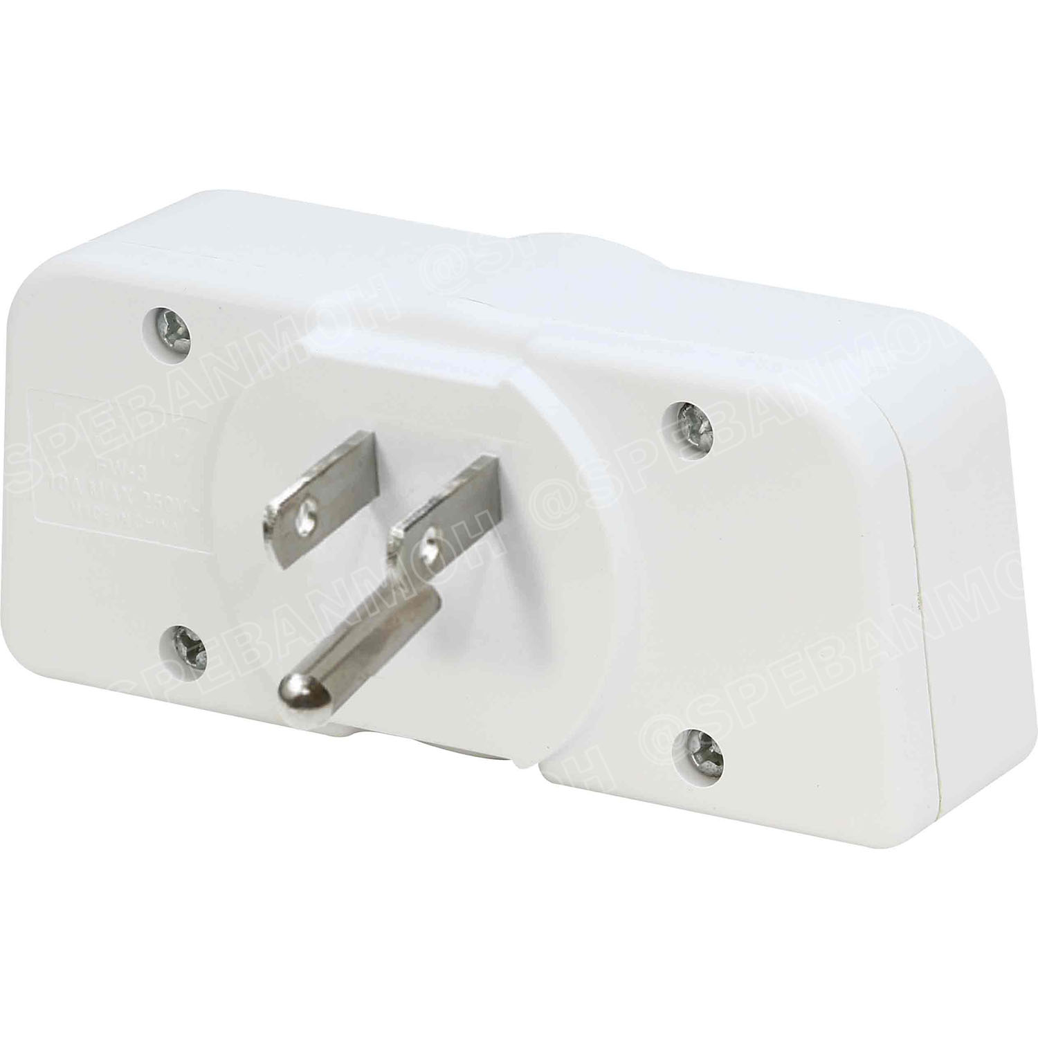 [ 1ชิ้น ] TW3-B ปลั๊กแปลงขาแบน 3P แยก 3 ทาง TW3 Series Toshino 10A 250V เต้ารับนานาชาติ โตชิโน่ 3WAY Universal AC Adapter Plug 2300W ไฟบ้าน โตชิโน่ Toshino Adaptor Plug มาตรฐาน มอก หัวแปลงปลั๊ก AC โตชิโน Travel Plug ปลั๊กท่องเที่ยว 2300วัตต์