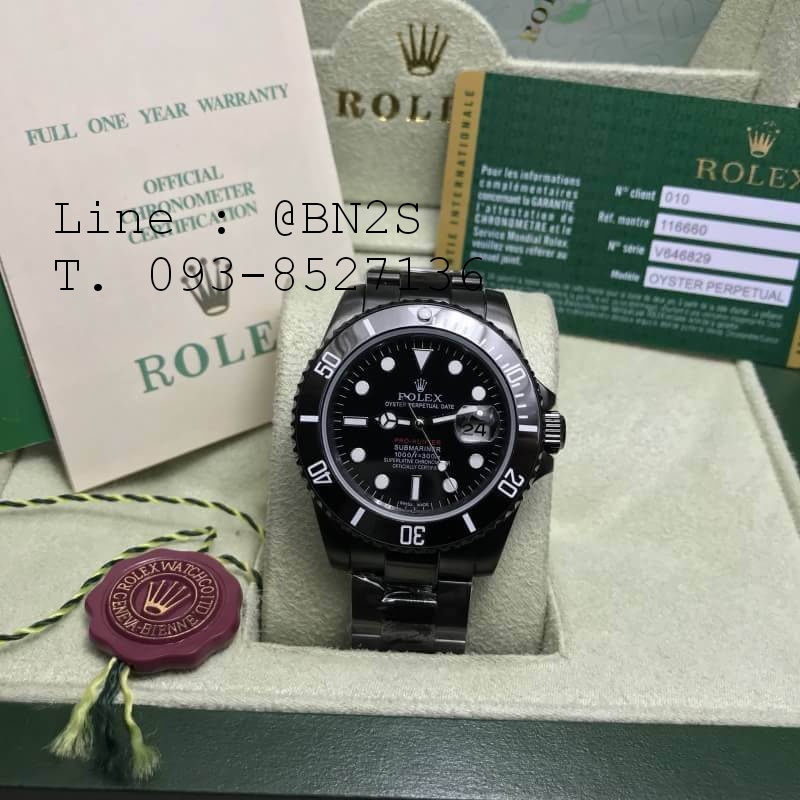 Rolex OYSTER​ PERPRTUAL DATE Grade : Hiend Size 44mm #bn2sROLEX #bn2sW กล่องหนัง พร้อม​อุปกรณ์​ครบชุด​