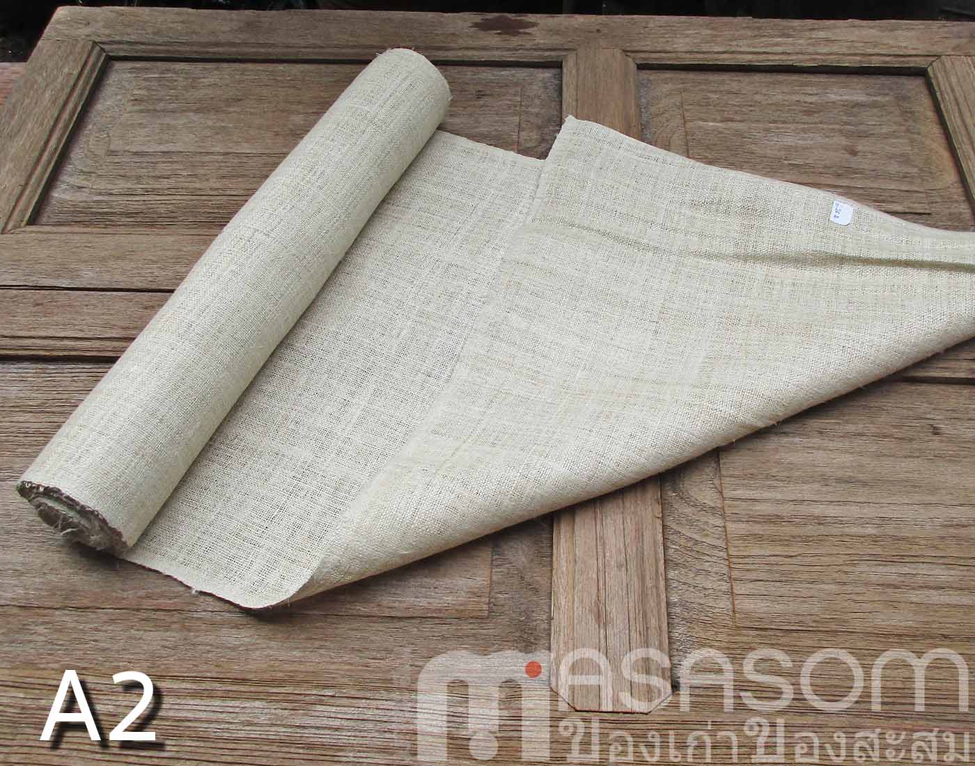 ผ้าใยกัญชงทอมือ