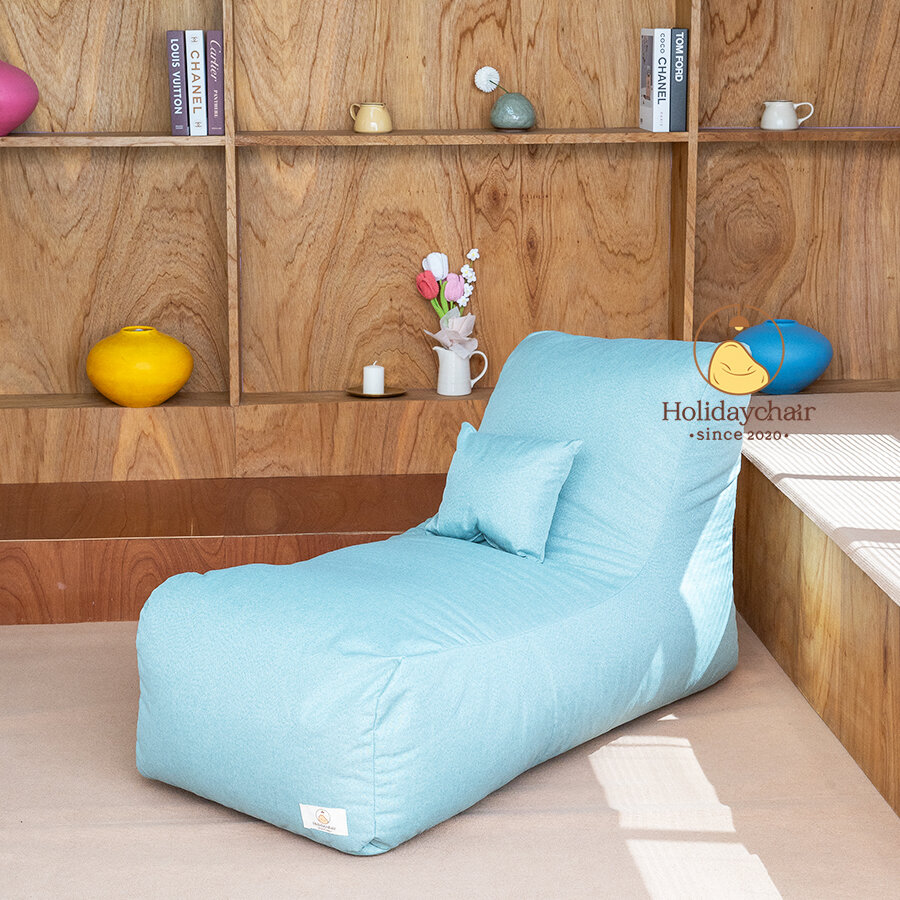เบาะนั่งเม็ดโฟม เก้าอี้บีนแบ็ค ทรงตัวแอล บีนแบ็ก เบาะนั่งเล่น bean bag บีนแบค เก้าอี้เม็ดโฟม โซฟามินิมอล โซฟาบีนแบค โซฟาเม็ดโฟม เก้าอี้พักผ่อน เก้าอี้มินิมอล รุ่น HCS-008