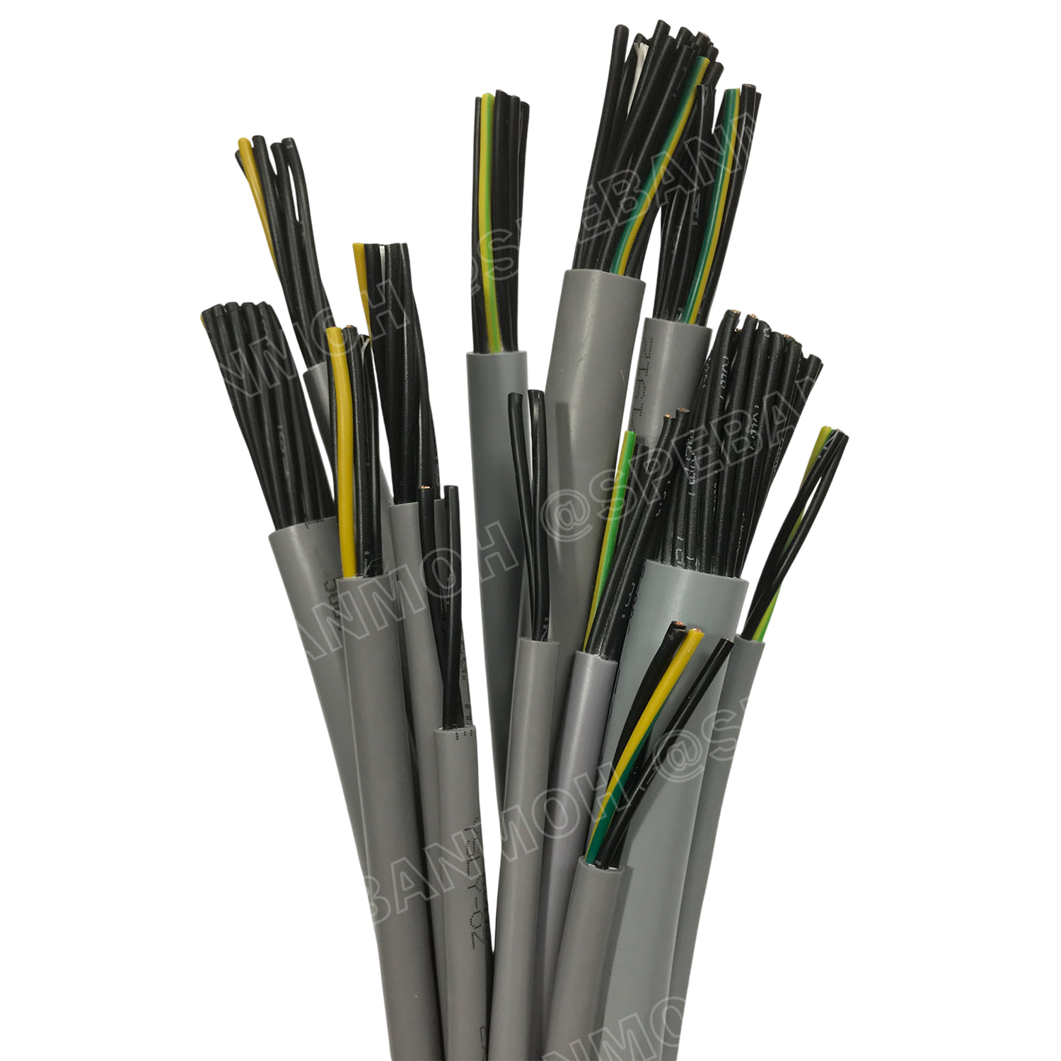 [ 2 เมตร ] YSLY-JZ YSLY-OZ 0.5 sq.mm Multicore flexible cable สายคอนโทล สายไฟโรงงาน สายคอนโทรล JZ 0.5มิล 0.5mm2 JZ-500, OLFLEX CLASSIC 110, FLEX-JZ Power Control Cable ทองแดงแท้ สายเต็ม NYX Cable IEC 60228 VDE 0295