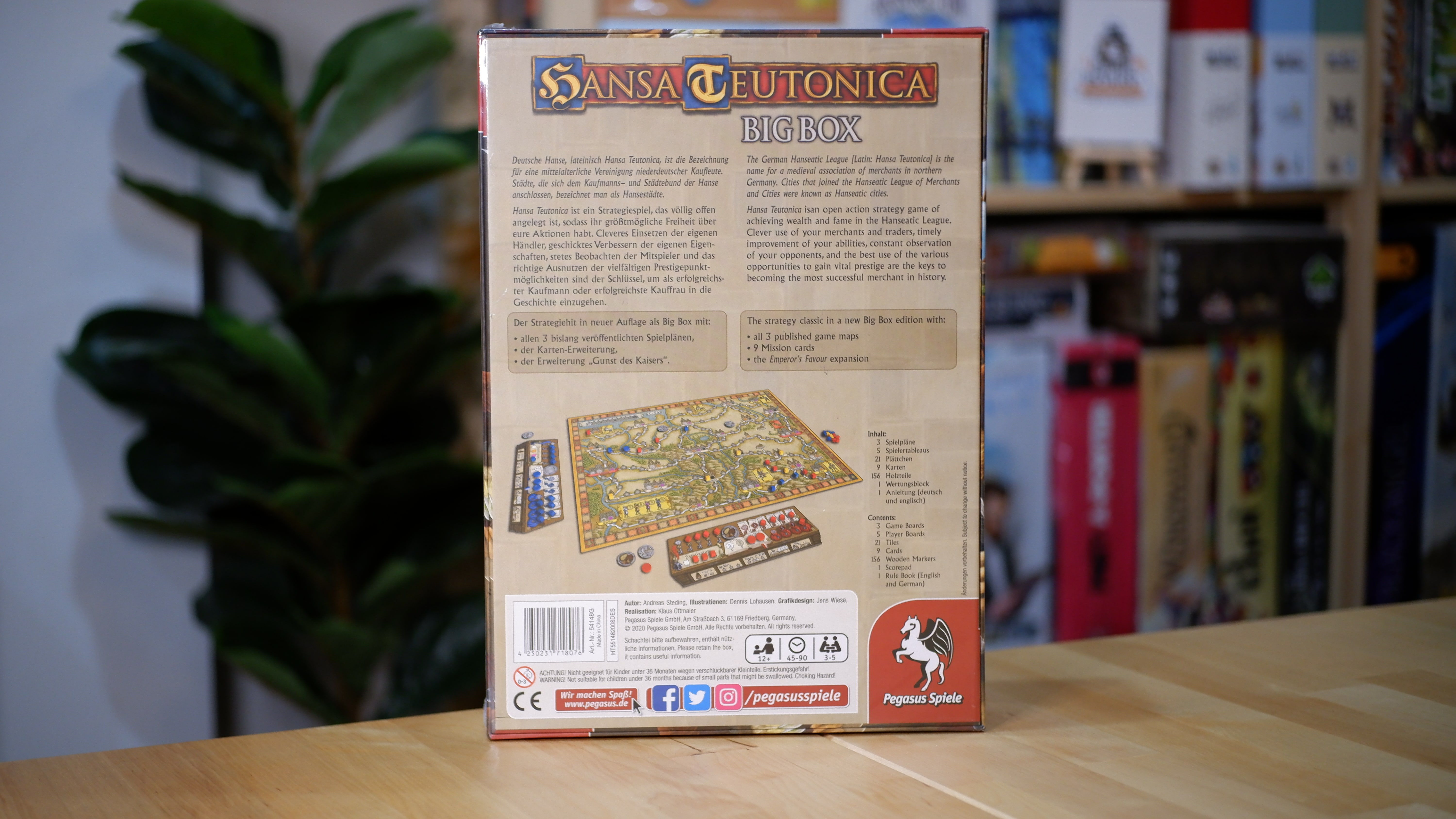 [Pre-Order] Hansa Teutonica Big Box บอร์ดเกมของแท้-มัดจำ