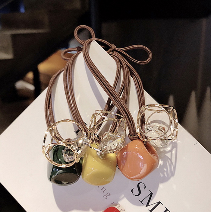 RUB-005 ยางรัดผมแฟชั่นสไตล์เกาหลี (มี 5 สีให้เลือก)